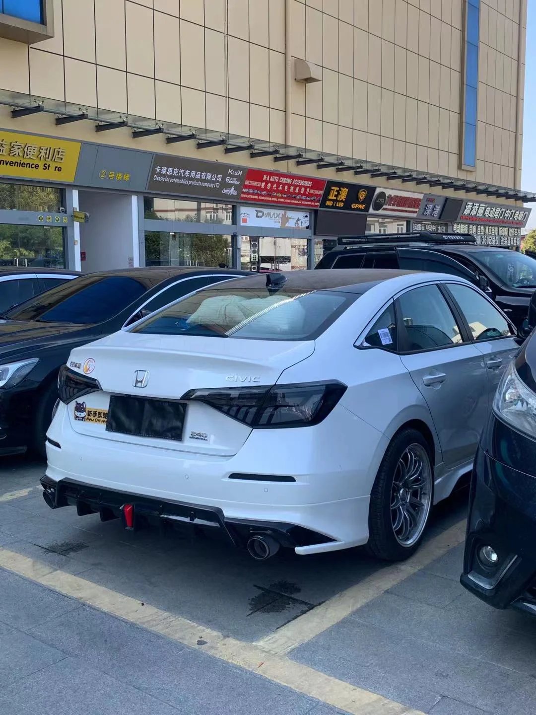 SWA 2022-2025 11th Gen Honda Civic Sedan V2 Elite Tail Lights - Image 3