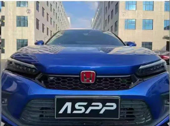 SWA 2022-2024  11th Gen Civic Gloss Black Type R Style Upper Grille - Image 3