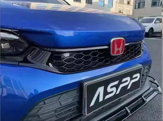 SWA 2022-2024  11th Gen Civic Gloss Black Type R Style Upper Grille - Image 4