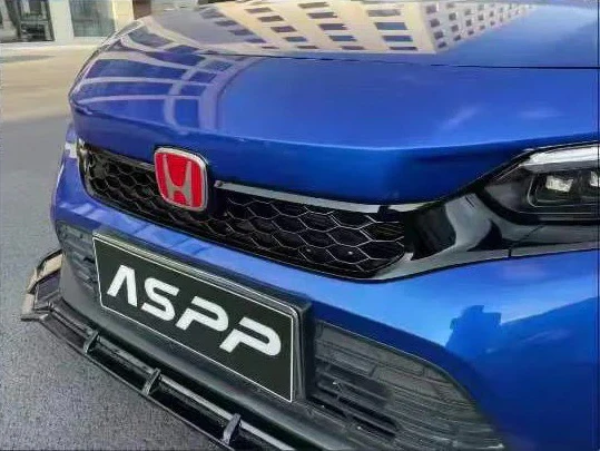 SWA 2022-2024  11th Gen Civic Gloss Black Type R Style Upper Grille - Image 5