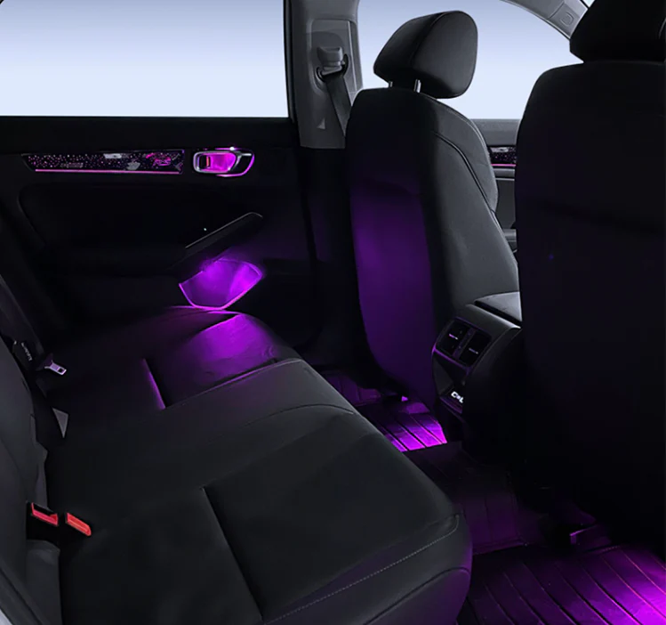 SWA 2022-2025 11th Gen Civic 64 Colors LED Atmosphere Ambient Star Lights With Switch Control - Image 3