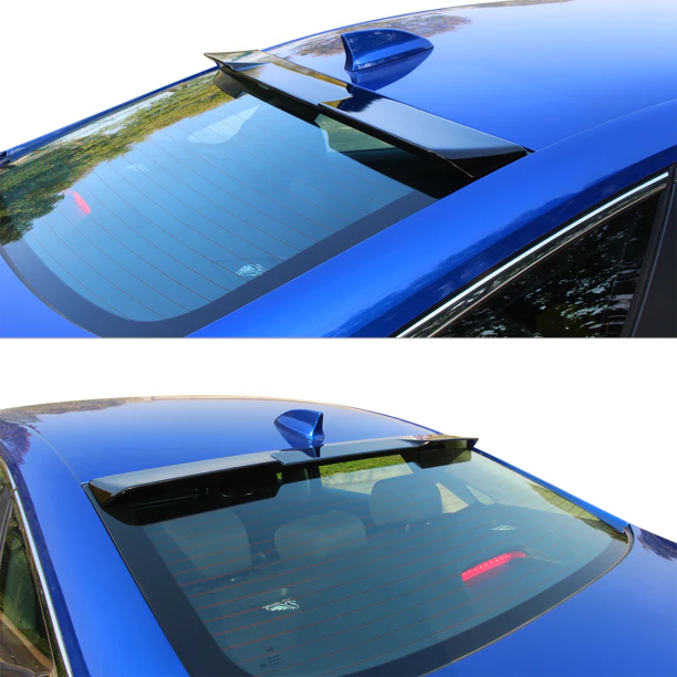 SWA 2022-2025  11th Gen Civic Sedan Rear Roof Window Spoiler Wing Added on Bodykit - Image 3
