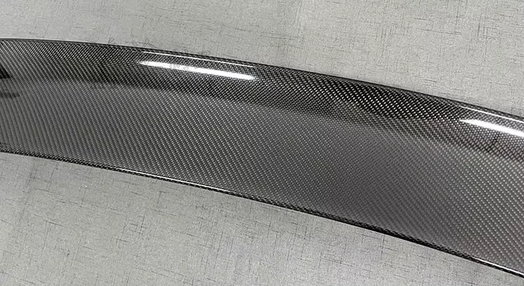 SWA 2022-2025 Honda 11th Gen Civic FL5 Type-R/Hatchback/Sedan OEM Style Real Carbon Fiber Rear Spoiler Wing with Beams - Image 3