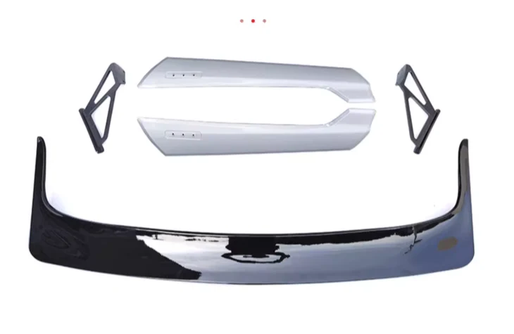 SWA 2022-2025 11th Gen Civic Hatchback Gloss Black TypeR Style Wing with Painted Panel Bases (no drilling needed) - Image 5