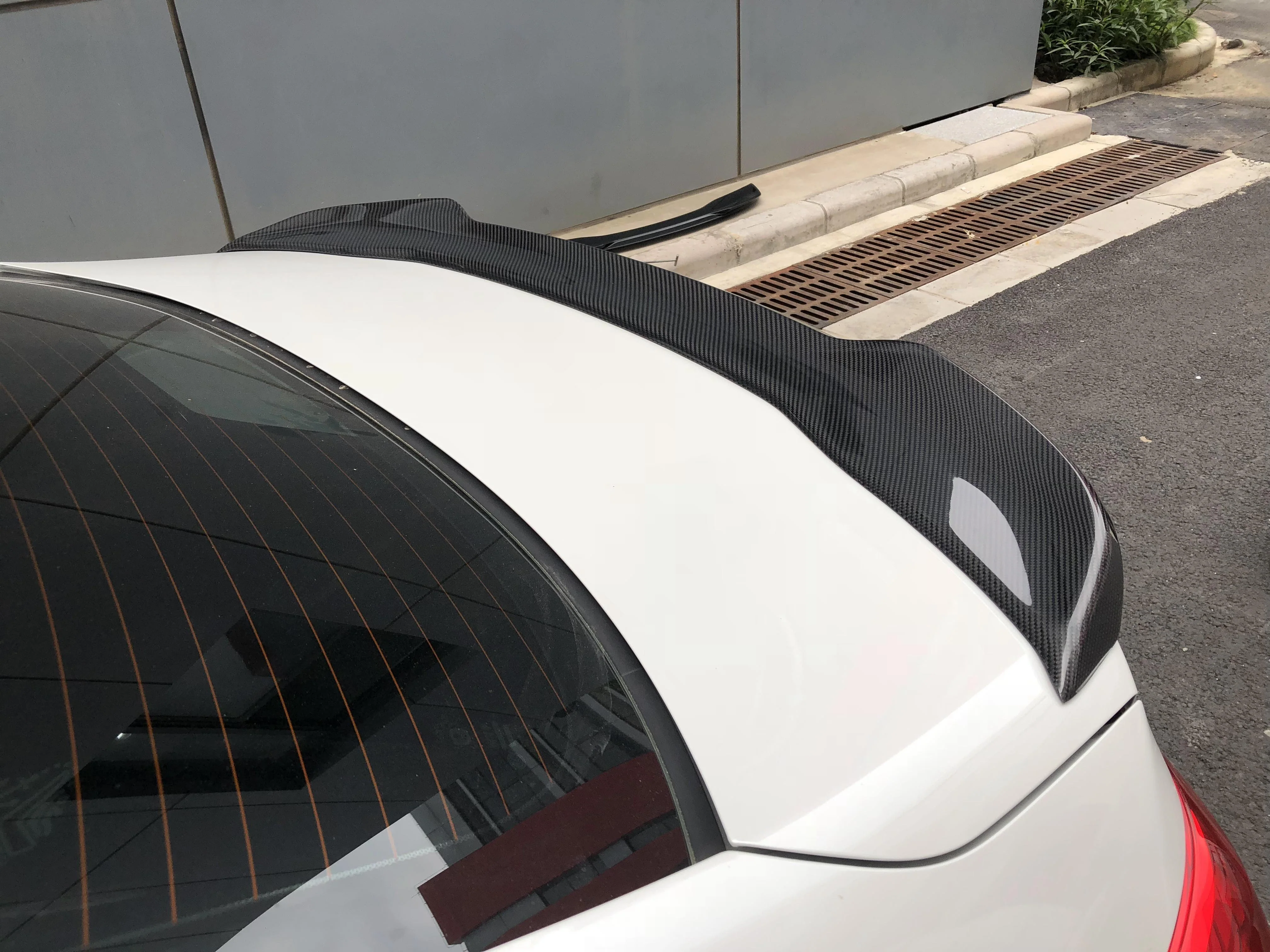 SWA 2022-2025  Honda Civic 11th Gen Sedan Carbon Fiber M Style Spoiler - Image 3