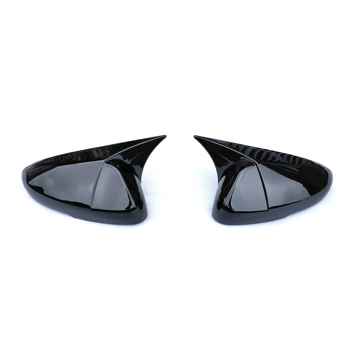 SWA 2023-2025 11th Gen Honda Accord  Gloss black ABS Ox Horn Rear View Side Mirror Covers - Image 4