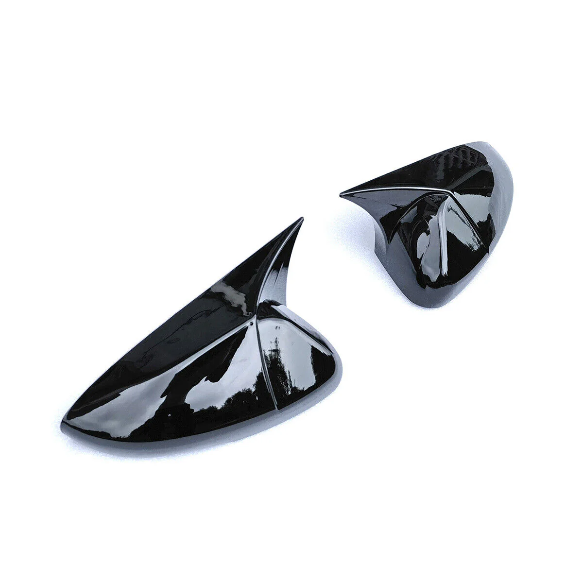 SWA 2023-2025 11th Gen Honda Accord  Gloss black ABS Ox Horn Rear View Side Mirror Covers - Image 5