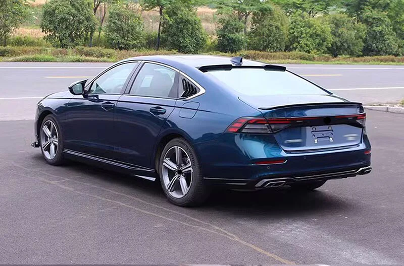 SWA 2023-2025 11th Gen Honda Accord Gloss Black  Rear Side Window Louvers Racing Style Triangular Window Glass Blinds - Image 3