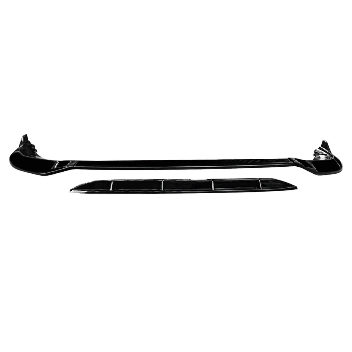 SWA 2023 2025 11th Gen Honda Accord V1 ABS Gloss black 4pc Front Bumper Lip Splitter - Image 3