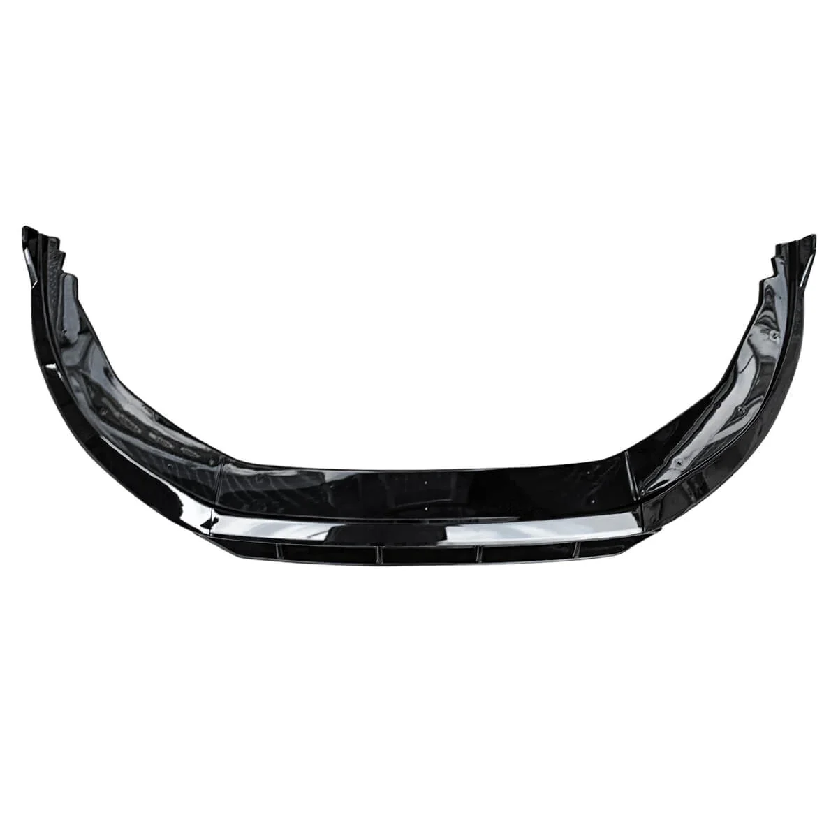 SWA 2023 2025 11th Gen Honda Accord V1 ABS Gloss black 4pc Front Bumper Lip Splitter - Image 4